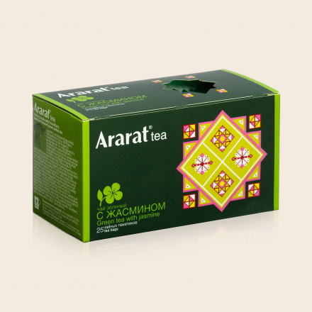 Чай зелёный с жасмином Арарат 25 пакетиков