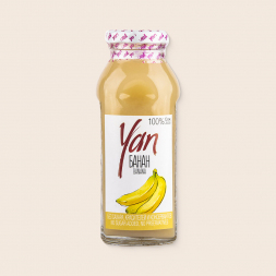 Банановый сок восстановленный YAN 250мл
