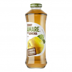 Айвовый сок прямого отжима с добавлением яблочного сока Sunny Amare 750 мл