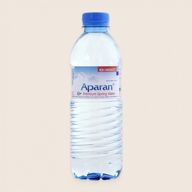 Вода родниковая APARAN 0,5л пластиковая бутылка