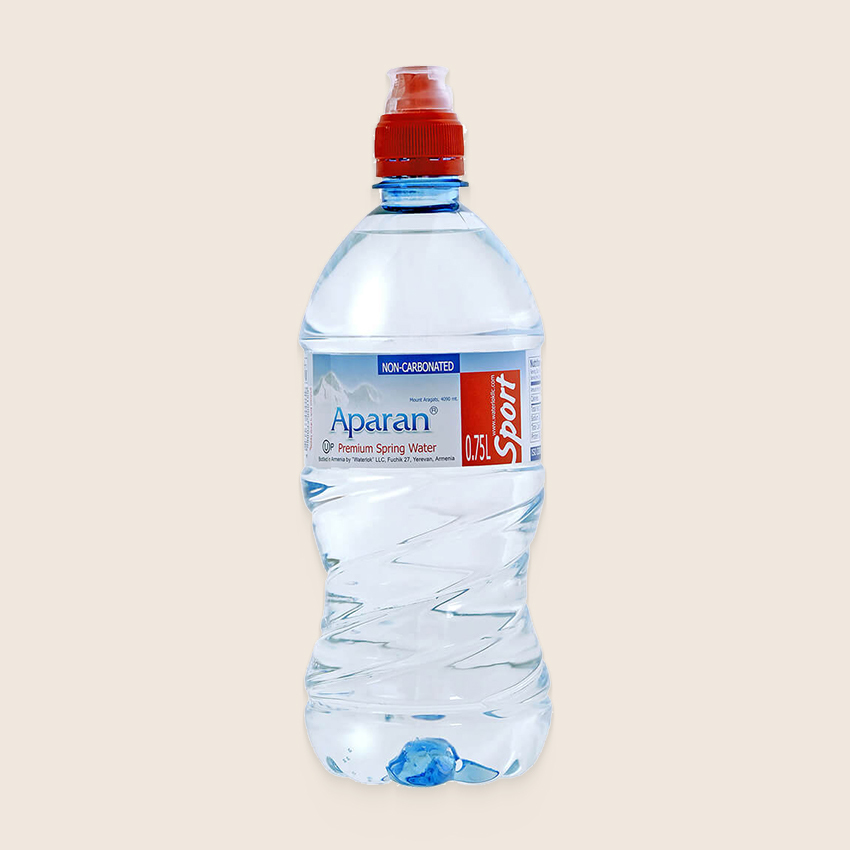 Вода родниковая APARAN 0,75л спорт бутылка