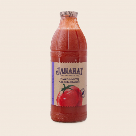Томатный сок свежевыжатый Janarat 1000 мл