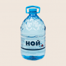 Вода минеральная природная питьевая столовая НОЙ 5л пластиковая бутылка